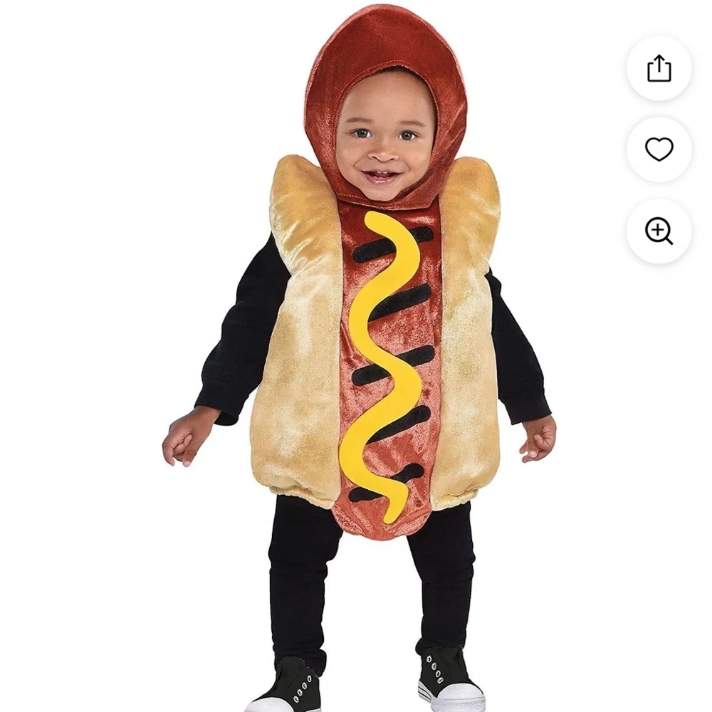 Hot Dog costume NEW infant 6-12 months Halloween